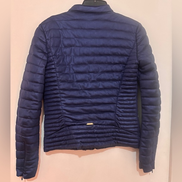 Guess Midnight Blue Puffer Jacket - Picture 2 of 6